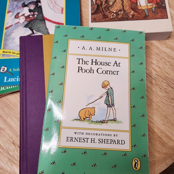 6-Book Junior Kids Reading Bundle – Solve-It Mysteries, Fairy Tales & Pooh - Picture 5 of 7